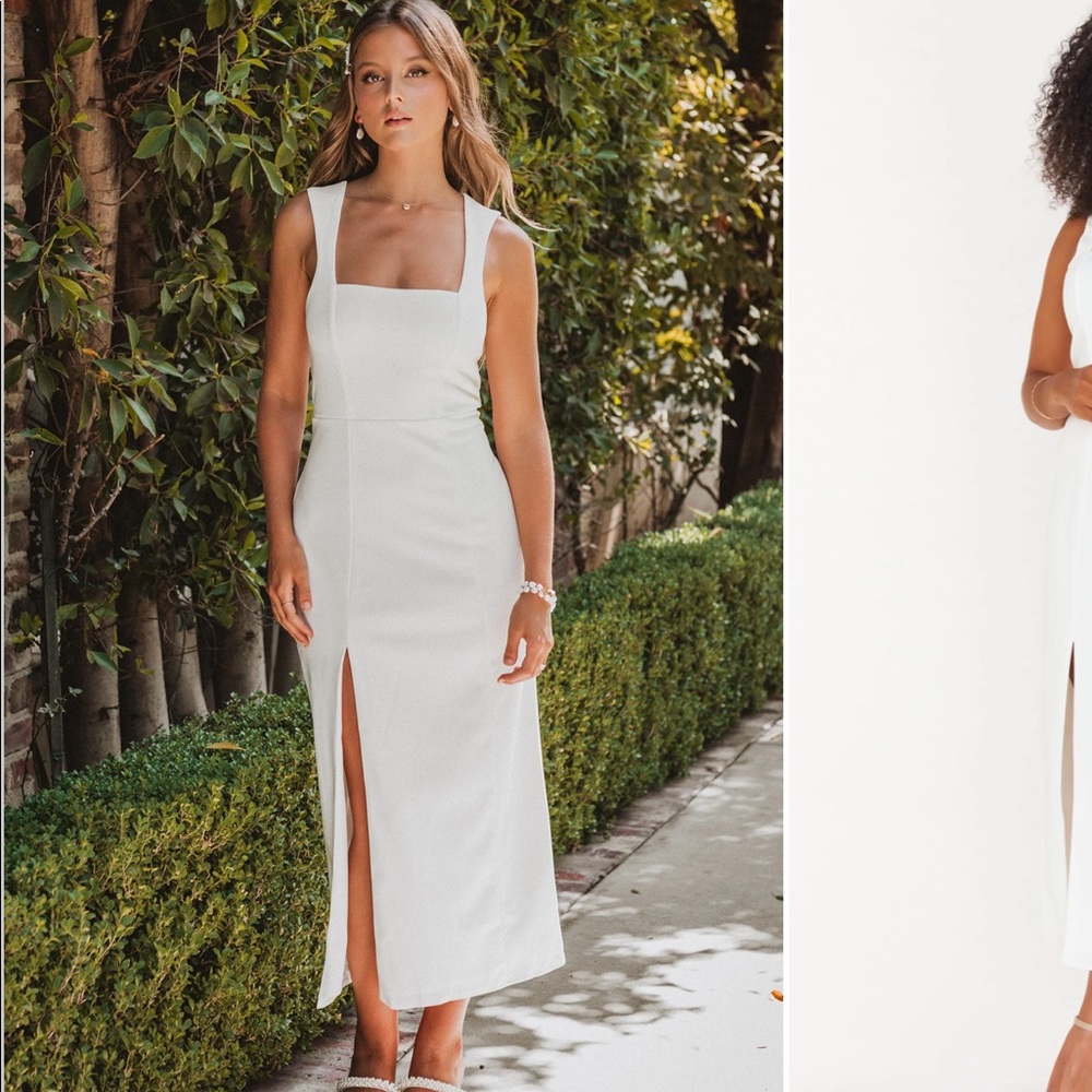 Show Me Your Mumu WHITE dress